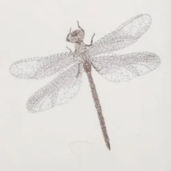 Dunelm Dragonfly Piped Cushion -Elegant Home 30726226 alt03