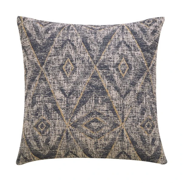 Dunelm Geo Diamond Navy Cushion Cover 2 Dunelm Geo Diamond Navy Cushion Cover - Image 2