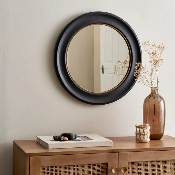Dunelm Hanna Wall Mirror 40cm 1 Dunelm Hanna Wall Mirror 40cm