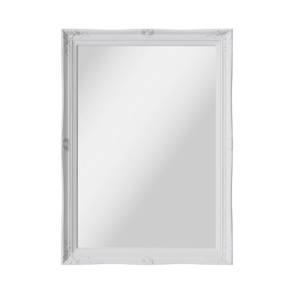 Dunelm Swept Wall Mirror, White 104x74cm 2 Dunelm Swept Wall Mirror, White 104x74cm - Image 2