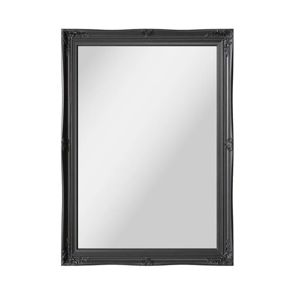 Dunelm Swept Wall Mirror, Black 104x74cm 2 Dunelm Swept Wall Mirror, Black 104x74cm - Image 2