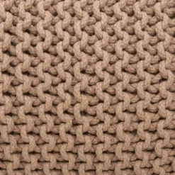 Dunelm Hand Woven Natural Floor Cushion -Elegant Home 30727278 alt02