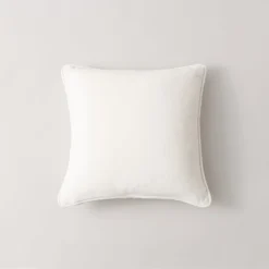 Dunelm Clara Cotton Velvet Square Cushion