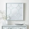 Dunelm Delphi Square Wall Mirror, 62cm