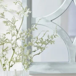 Dunelm Delphi Square Wall Mirror, 62cm 6 Dunelm Delphi Square Wall Mirror, 62cm -Elegant Home 30728530 alt02