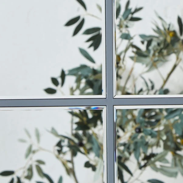 Dunelm Luxe Grey Window Mirror, 150x70cm 2 Dunelm Luxe Grey Window Mirror, 150x70cm - Image 2