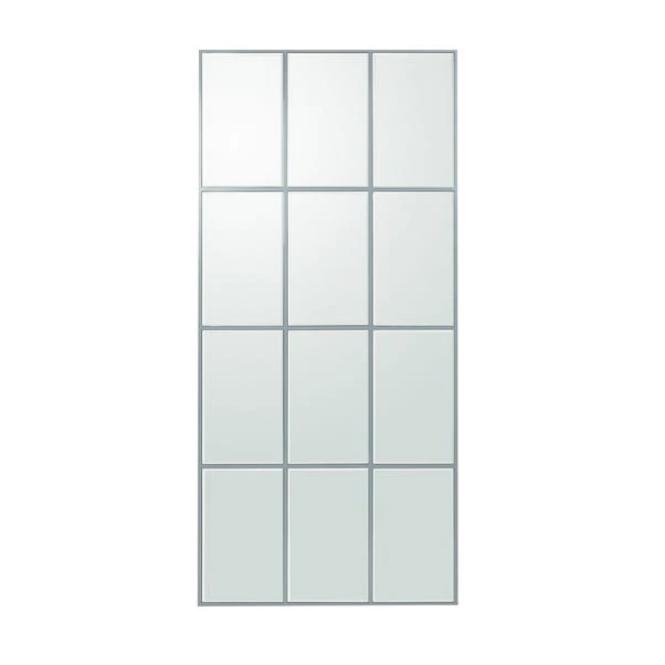 Dunelm Luxe Grey Window Mirror, 150x70cm 4 Dunelm Luxe Grey Window Mirror, 150x70cm - Image 4