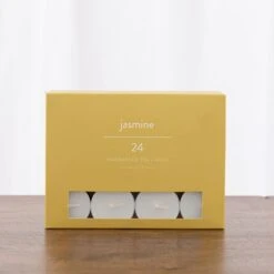 Dunelm Pack Of 24 Jasmine Tealights