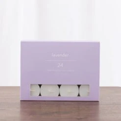 Dunelm Pack Of 24 Lavender Tealights