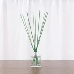 Dunelm Pack Of 10 Teal Fibre Reeds 4 Dunelm Pack Of 10 Teal Fibre Reeds -Elegant Home 30731541 alt01