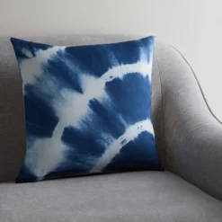 Dunelm Shabori Corner Tie Dye Cushion