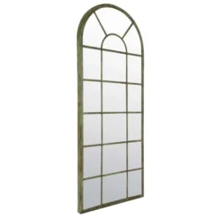 Dunelm Tulip Antique Green Outdoor Mirror 6 Dunelm Tulip Antique Green Outdoor Mirror -Elegant Home 30741843 alt02