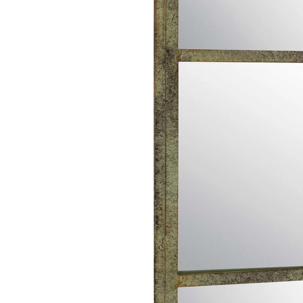 Dunelm Tulip Antique Green Outdoor Mirror 4 Dunelm Tulip Antique Green Outdoor Mirror - Image 4