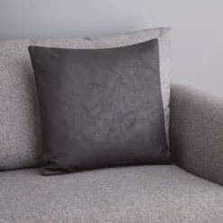 Dunelm Faux Leather Cushion