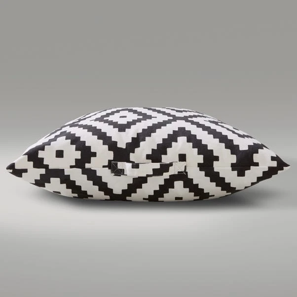 Dunelm Geo Crewel Floor Cushion 3 Dunelm Geo Crewel Floor Cushion - Image 3