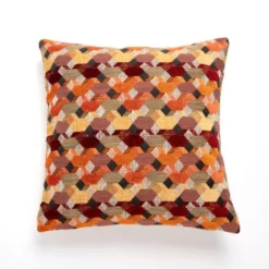 Dunelm Jacquard Geo Cushion Cover