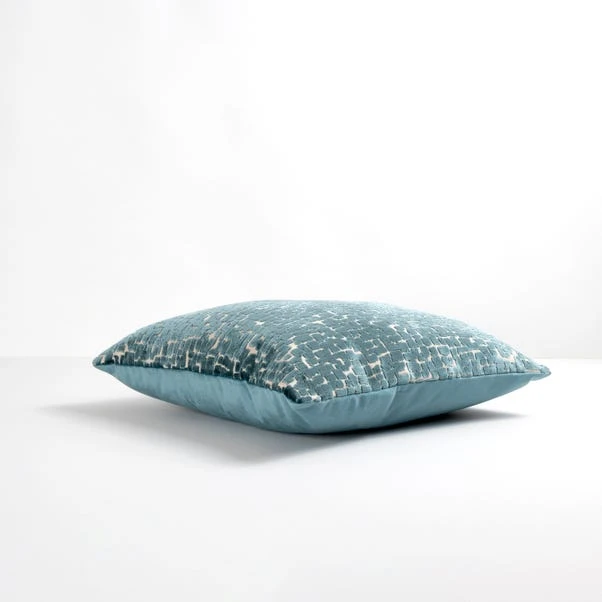 Dunelm Cut Velvet Cushion 4 Dunelm Cut Velvet Cushion - Image 4