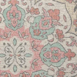 Dunelm Tapestry Oriental Pink Cushion -Elegant Home 30752044 alt05