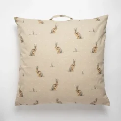 Dunelm Hares Floor Cushion