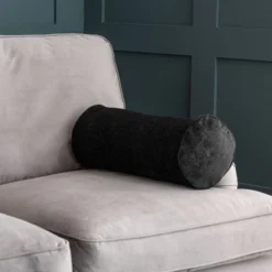 Dunelm Chenille Bolster Cushion