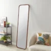 Dunelm Pine Rounded Full Length Mirror, 180x50cm
