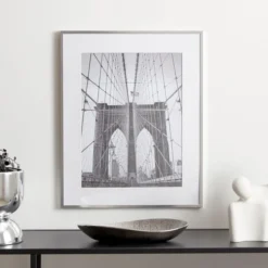 Dunelm Skinny Metal Poster Frame 20" X 16" (50cm X 40cm)