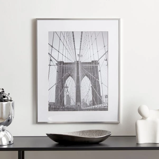 Dunelm Skinny Metal Poster Frame 20" X 16" (50cm X 40cm) 1 Dunelm Skinny Metal Poster Frame 20" X 16" (50cm X 40cm)