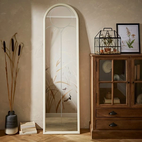 Natural History Museum Window Leaner Mirror, 180x50cm 1 Natural History Museum Window Leaner Mirror, 180x50cm