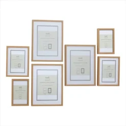 Dunelm Pack Of 7 Essentials Gallery Photo Frame -Elegant Home 30753719 alt02