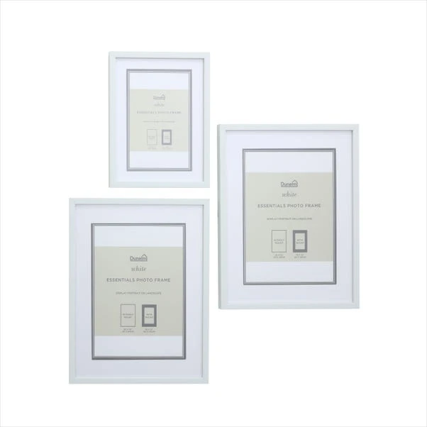 Dunelm Pack Of 3 Essentials Gallery Photo Frame 3 Dunelm Pack Of 3 Essentials Gallery Photo Frame - Image 3