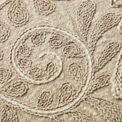 Churchgate Hemington Washed Embroidered Cushion -Elegant Home 30754458 alt03