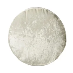 Dunelm Crushed Velour Round Floor Cushion