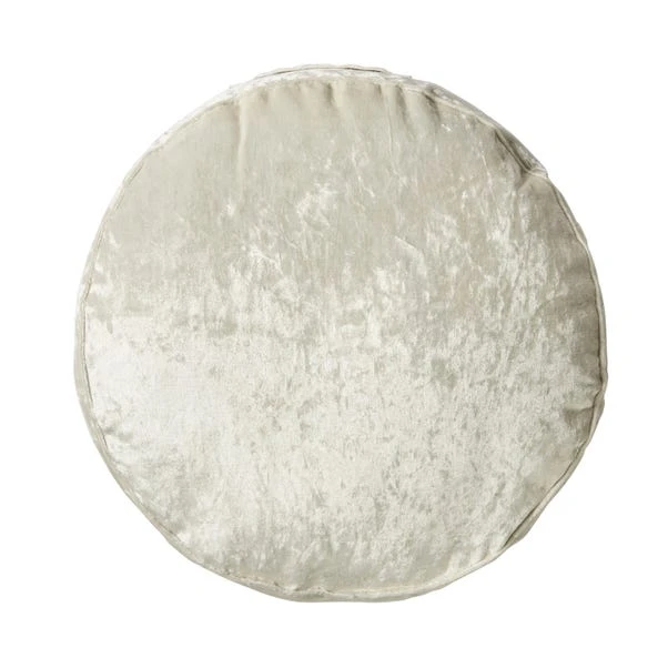 Dunelm Crushed Velour Round Floor Cushion 1 Dunelm Crushed Velour Round Floor Cushion