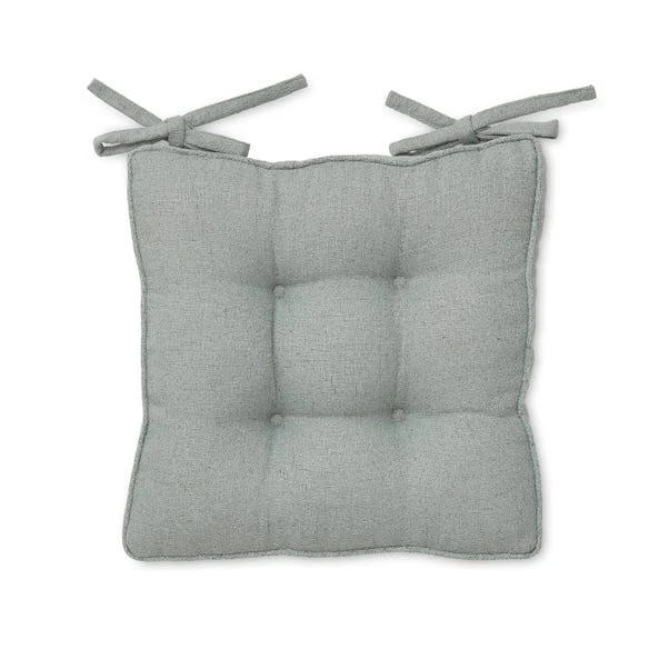 Dunelm Pack Of 2 - Mineral 4 Stitch Bondi Seat Pads 2 Dunelm Pack Of 2 - Mineral 4 Stitch Bondi Seat Pads - Image 2
