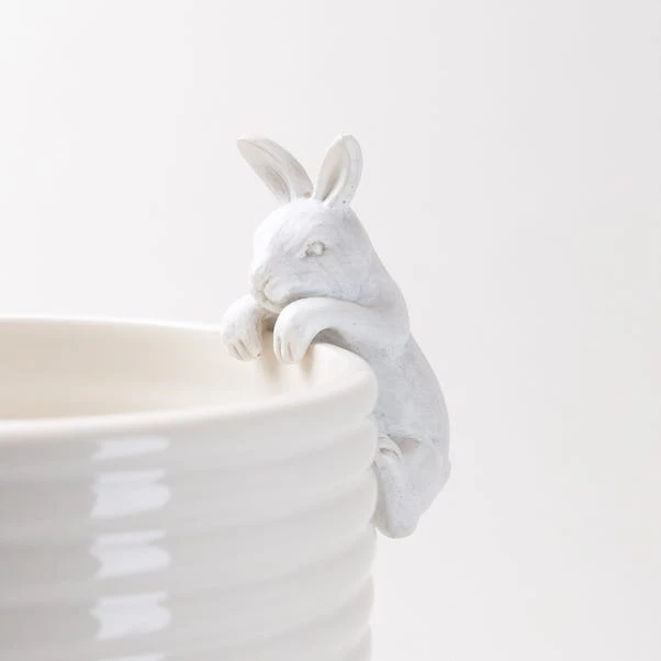 Dunelm Plant Pot Climber Rabbit 1 Dunelm Plant Pot Climber Rabbit