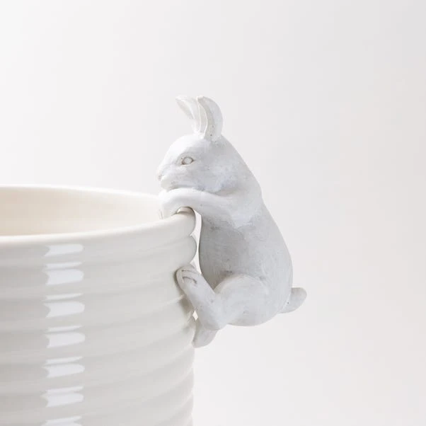 Dunelm Plant Pot Climber Rabbit 2 Dunelm Plant Pot Climber Rabbit - Image 2