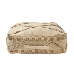 Dunelm Jasper Natural Floor Cushion 6 Dunelm Jasper Natural Floor Cushion -Elegant Home 30755417 alt02