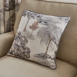 Dunelm Watercolour Trees Cushion