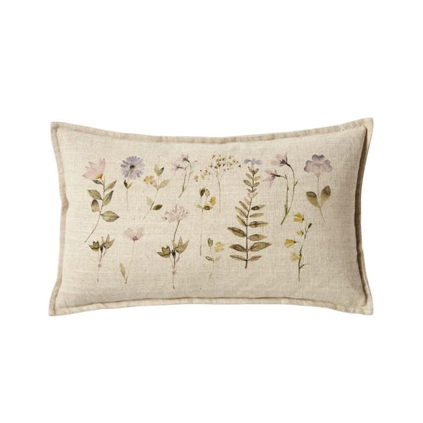 Dunelm Pressed Floral Cushion 1 Dunelm Pressed Floral Cushion