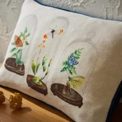 Natural History Museum Cloches Boudoir Cushion 8 Natural History Museum Cloches Boudoir Cushion -Elegant Home 30757480 alt02