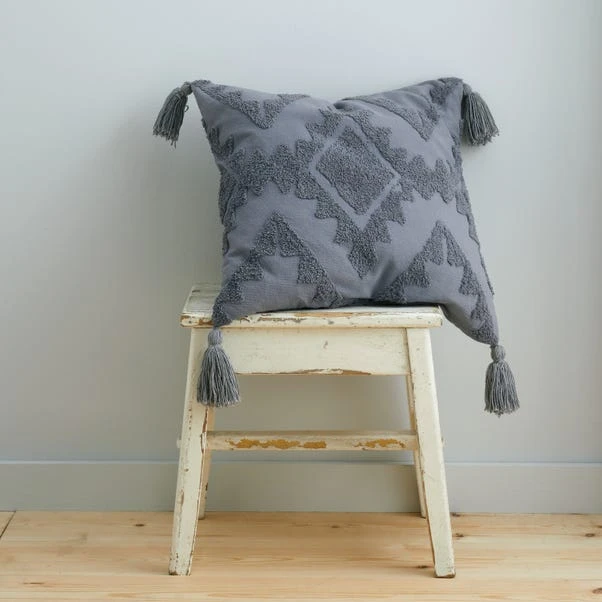 Pineapple Elephant Imani Tufted Cotton Cushion 1 Pineapple Elephant Imani Tufted Cotton Cushion