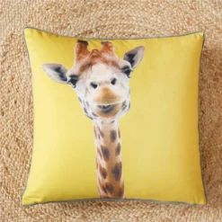 Catherine Lansfield Giraffe Cushion