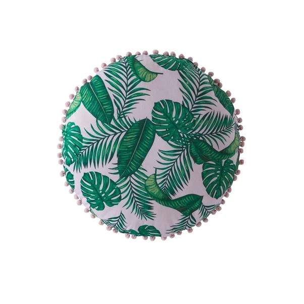 Skinny Dip Dominica Round Cushion 1 Skinny Dip Dominica Round Cushion