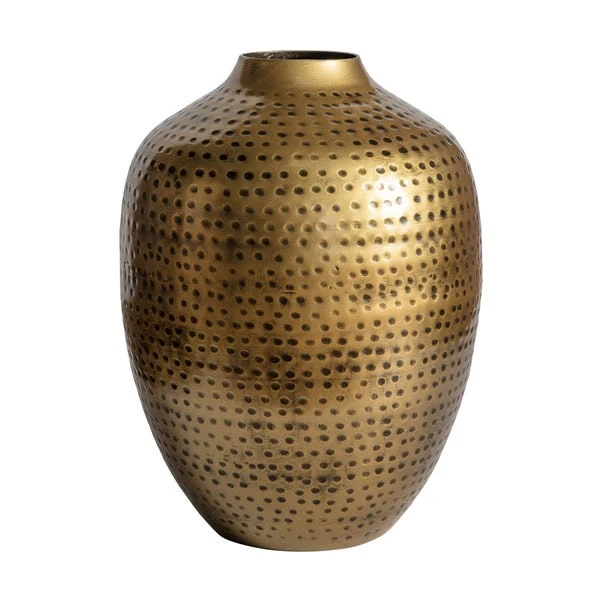 Cedar & Sage Kem Antique Brass Vase 2 Cedar & Sage Kem Antique Brass Vase - Image 2