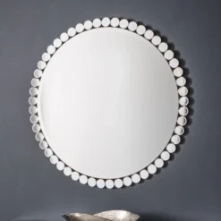 Cedar & Sage Asha Round Wall Mirror, 90cm