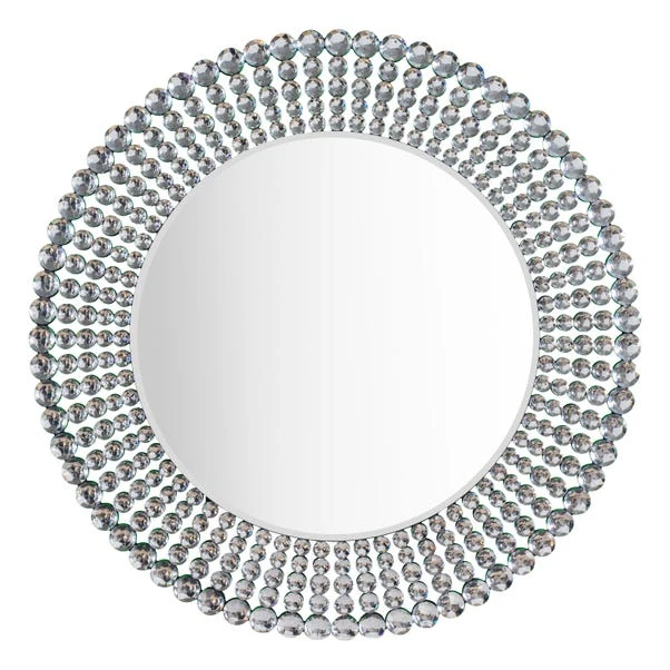 Cedar & Sage Sheriton Round Wall Mirror, 90cm 3 Cedar & Sage Sheriton Round Wall Mirror, 90cm - Image 3