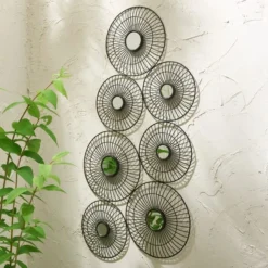 Dunelm Juala Metal Indoor Outdoor Wall Art
