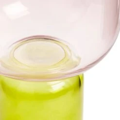 Elements Sculpt Two Tone Green Glass Vase 30cm 9 Elements Sculpt Two Tone Green Glass Vase 30cm -Elegant Home 30765679 alt04