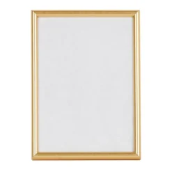 Dunelm Gold Easy Frame 7" X 5" (18cm X 13cm) 5 Dunelm Gold Easy Frame 7" X 5" (18cm X 13cm) -Elegant Home 30765869 alt02