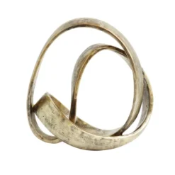 Dunelm Luxe Traveller Ornament Bronze 28cm -Elegant Home 30765959 alt02